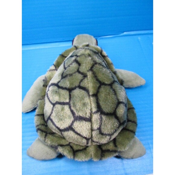 Sea World Busch Gardens 11" Green Sea Turtle Plush Stuffed Animal - Picture 4 of 7